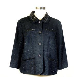 Vintage Bloomingdale's Sequined Jacket